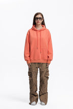 Mens Oversized Streetwear 100% Cotton Hoodie C02 print logo 61