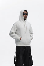 Mens Oversized Streetwear 100% Cotton Hoodie C02 print logo 78