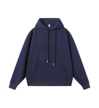 Mens Oversized Streetwear 100% Cotton Hoodie C02 print logo 8
