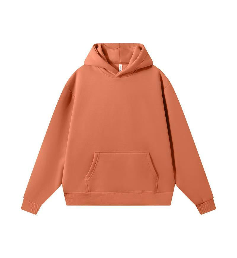Mens Oversized Streetwear 100% Cotton Hoodie C02 print logo 9