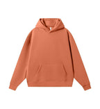 Mens Oversized Streetwear 100% Cotton Hoodie C02 print logo 9