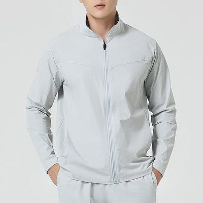 Mens Sports 90%nylon 10%spandex Gym Set C03-P03 - jacket