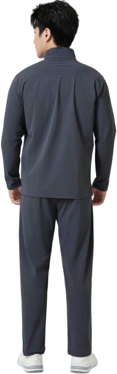 Mens Sports 90%nylon 10%spandex Gym Set C03-P03 - pants print logo 9