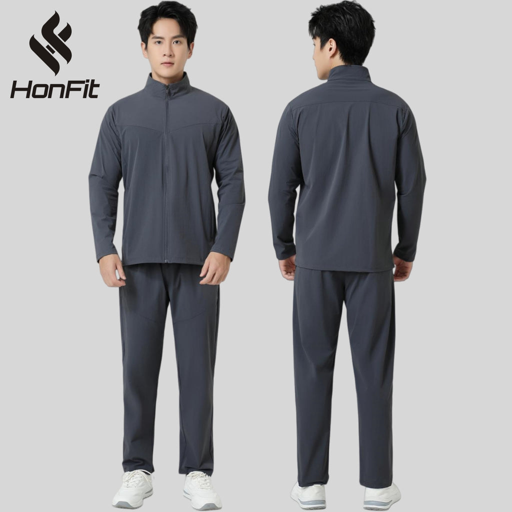 Mens Sports 90%nylon 10%spandex Gym Set C03-P03