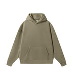 Mens Heavyweight Casual 100% Cotton Hoodie C05 print logo 11