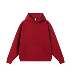 Mens Heavyweight Casual 100% Cotton Hoodie C05 print logo 15