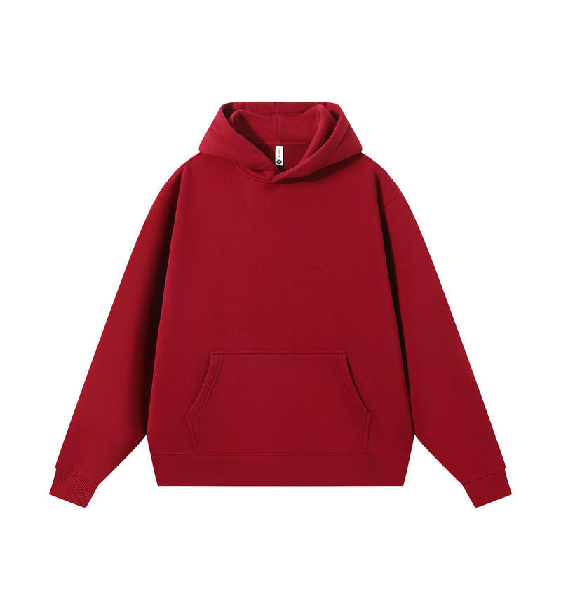 Mens Heavyweight Casual 100% Cotton Hoodie C05 print logo 15