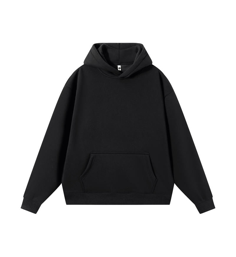 Mens Heavyweight Casual 100% Cotton Hoodie C05 print logo 16
