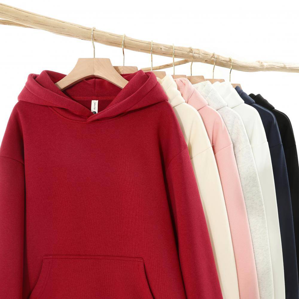 Mens Heavyweight Casual 100% Cotton Hoodie C05 print logo 22