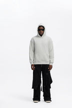 Mens Heavyweight Casual 100% Cotton Hoodie C05 print logo 37