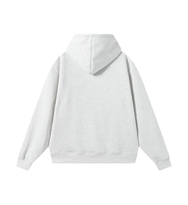 Mens Heavyweight Casual 100% Cotton Hoodie C05 print logo 4