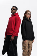 Mens Heavyweight Casual 100% Cotton Hoodie C05 print logo 40