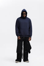 Mens Heavyweight Casual 100% Cotton Hoodie C05 print logo 74
