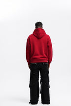 Mens Heavyweight Casual 100% Cotton Hoodie C05 print logo 80