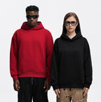 Mens Heavyweight Casual 100% Cotton Hoodie C05 print logo 88