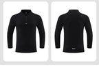 Mens Fitness Sportswear 80%Polyester   20%Spandex Quarter Zip Shirt C42111 print logo 29