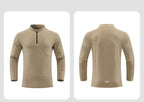 Mens Fitness Sportswear 80%Polyester   20%Spandex Quarter Zip Shirt C42111 print logo 26
