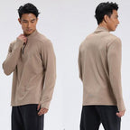 Mens Fitness Sportswear 80%Polyester   20%Spandex Quarter Zip Shirt C42111 print logo 19