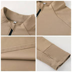 Mens Fitness Sportswear 80%Polyester   20%Spandex Quarter Zip Shirt C42111 print logo 20