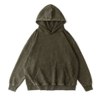 Mens Oversized Washed 80% cotton 20% polyester Hoodie CL-ZJLMWY350 print logo 5