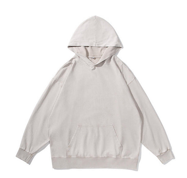 Mens Oversized Washed 80% cotton 20% polyester Hoodie CL-ZJLMWY350 print logo 17
