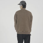 Mens Distressed Washed 80% cotton 20% polyester Sweatshirt CL-ZJYLXK print logo 9