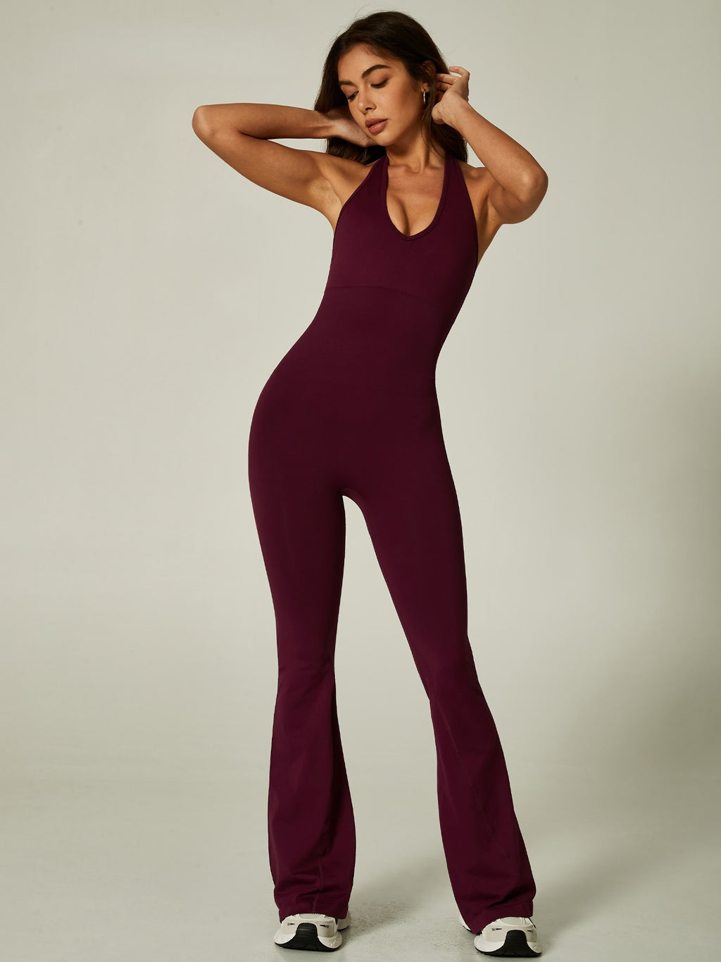 Womens Yoga 90%nylon 10%spandex jumpsuit CP008