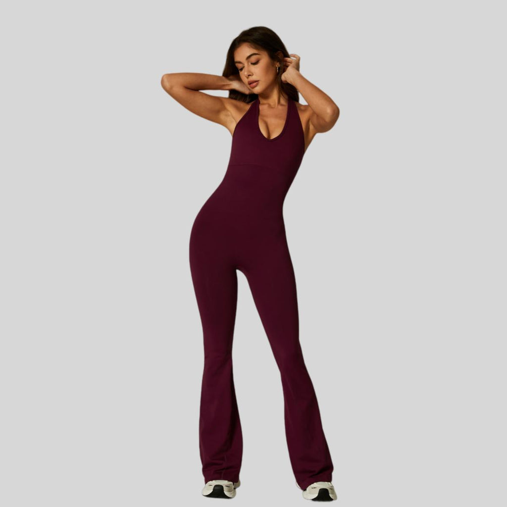 Womens Yoga 90%nylon 10%spandex jumpsuit CP008 - Honfitwear