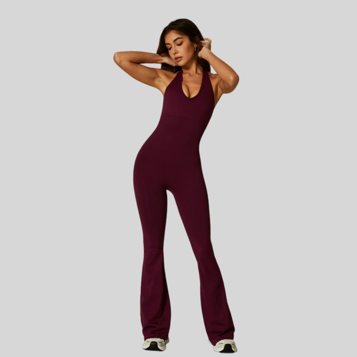 Womens Yoga 90%nylon 10%spandex jumpsuit CP008