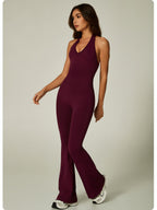 Womens Yoga 90%nylon 10%spandex jumpsuit CP008
