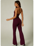 Womens Yoga 90%nylon 10%spandex jumpsuit CP008