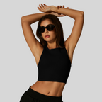 Womens Fitness90%nylon 10%spandex tank top CP009