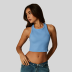 Womens Fitness90%nylon 10%spandex tank top CP009