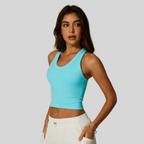 Womens Sports 90%nylon 10%spandex tank top CP027