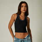 Womens Sports 90%nylon 10%spandex tank top CP027