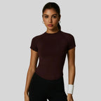 Womens Slim Fit 90%nylon 10%spandex Tshirts CP034 - Honfitwear