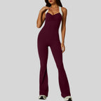 Womens Sports 75%nylon 25%spandex jumpsuit CP048