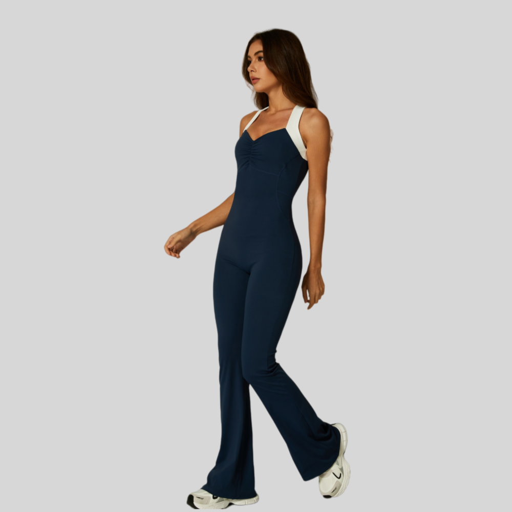 Womens Sports 75%nylon 25%spandex jumpsuit CP048