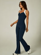 Womens Sports 75%nylon 25%spandex jumpsuit CP048