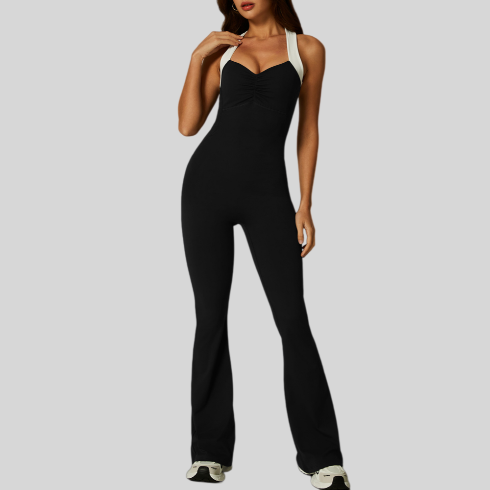 Womens Sports 75%nylon 25%spandex jumpsuit CP048
