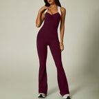 Womens Sports 75%nylon 25%spandex jumpsuit CP048
