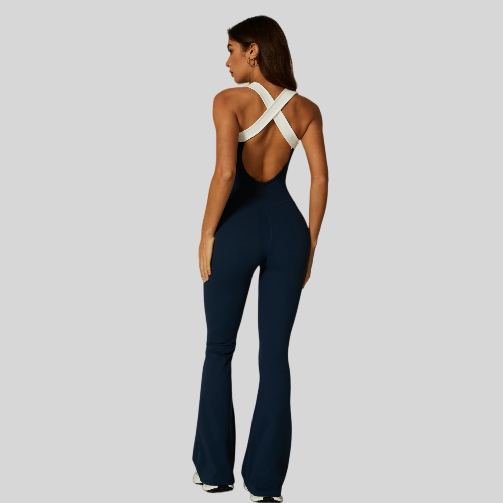 Womens Sports 75%nylon 25%spandex jumpsuit CP048
