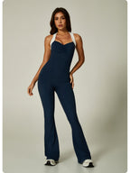 Womens Sports 75%nylon 25%spandex jumpsuit CP048
