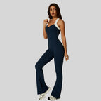 Womens Sports 75%nylon 25%spandex jumpsuit CP048