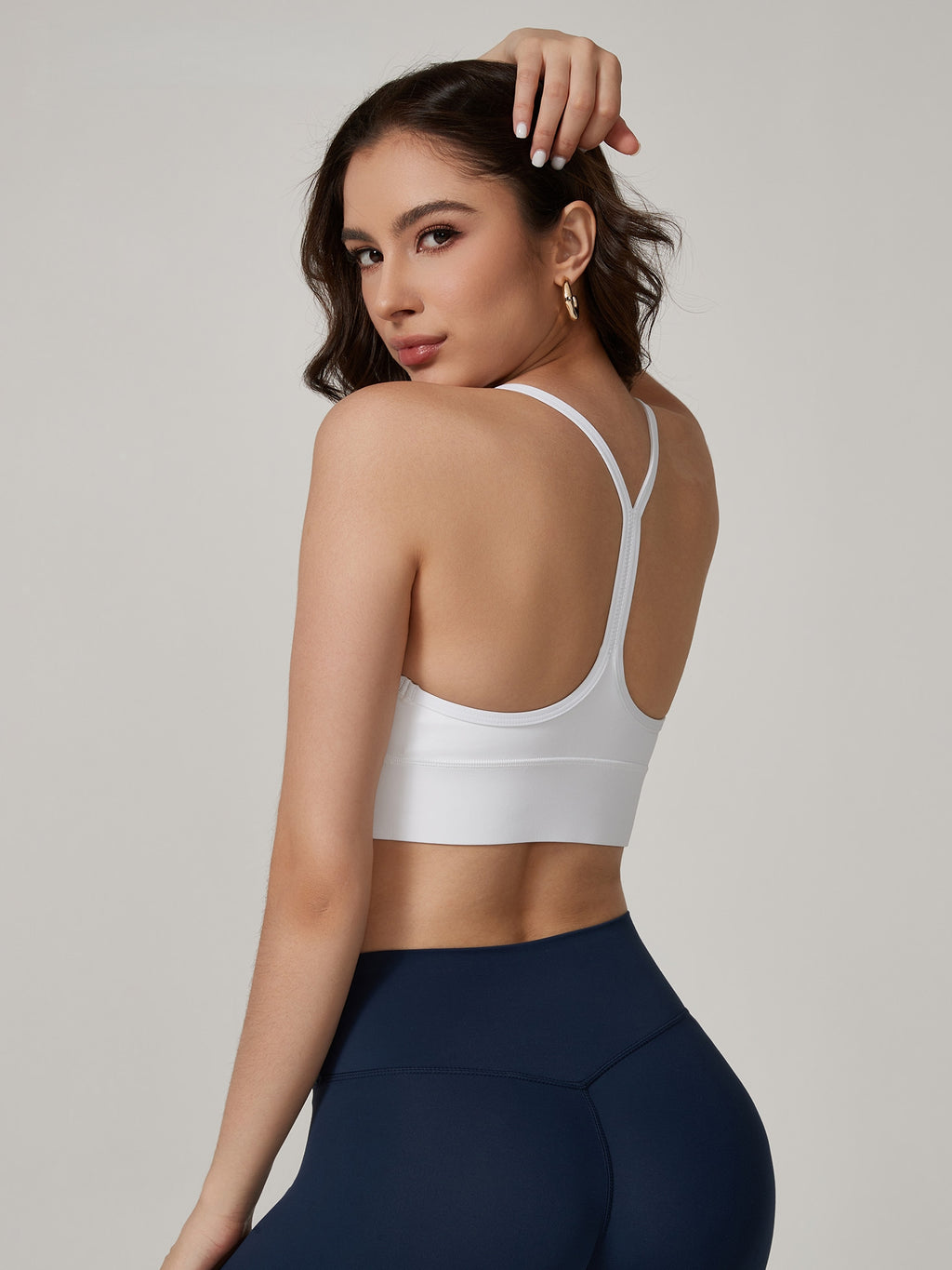 Womens Sports 75%nylon 25%spandex bra CP100