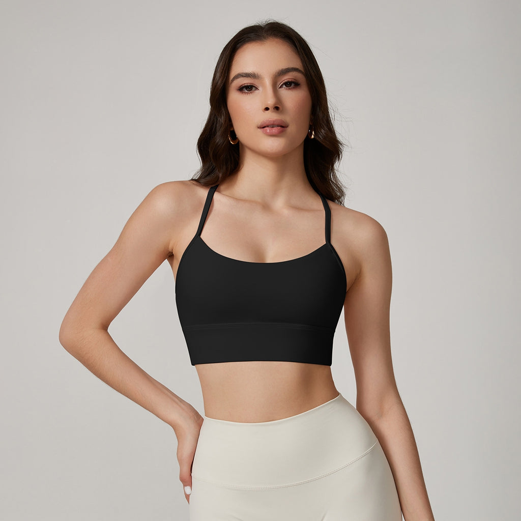 Womens Sports 75%nylon 25%spandex bra CP100