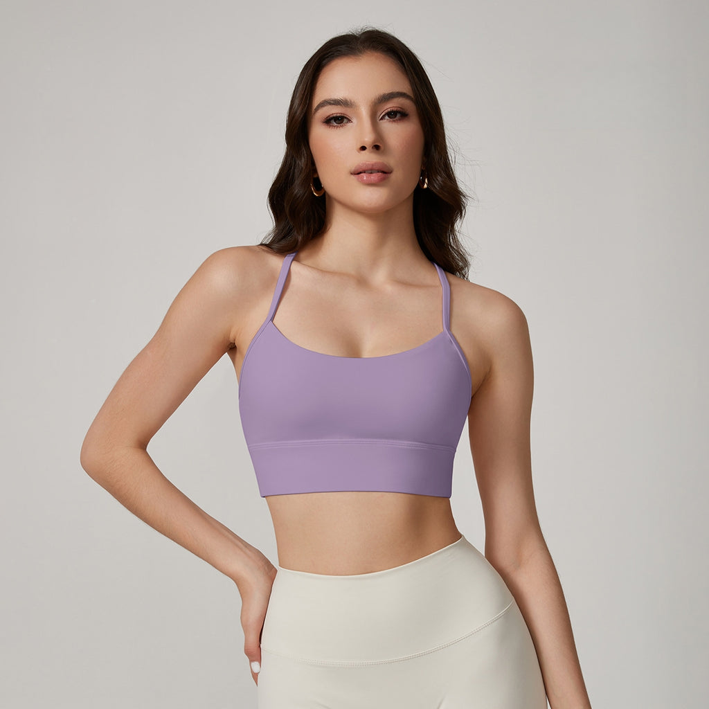 Womens Sports 75%nylon 25%spandex bra CP100