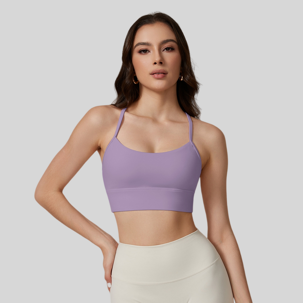 Womens Sports 75%nylon 25%spandex bra CP100