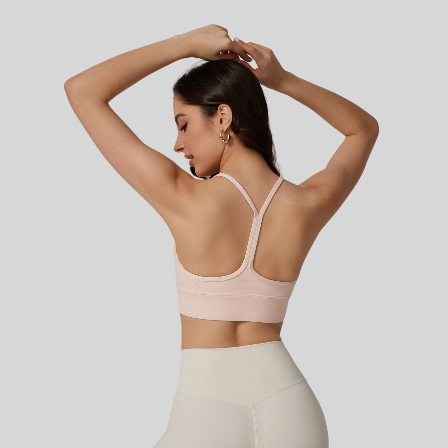 Womens Sports 75%nylon 25%spandex bra CP100