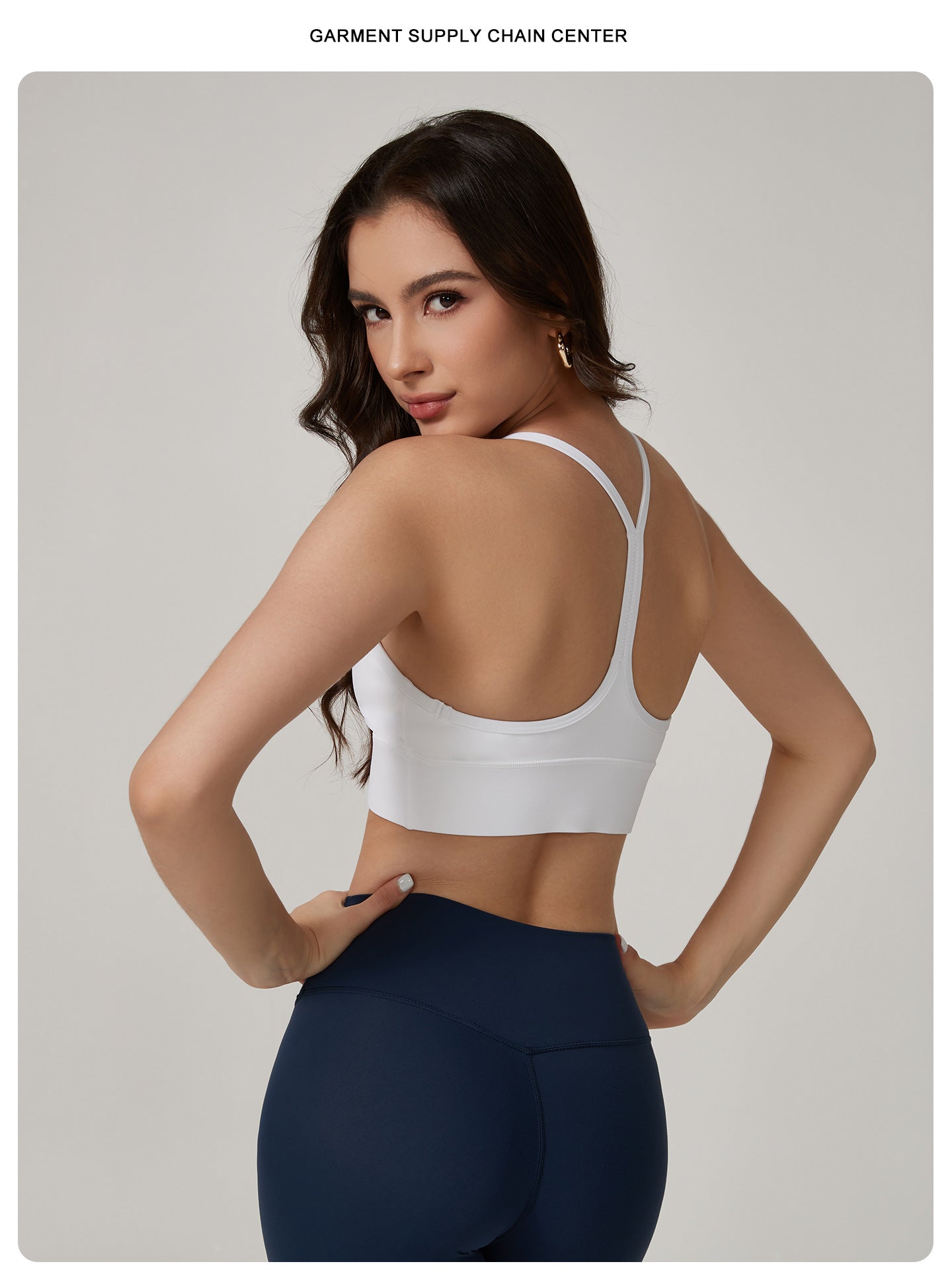 Womens Sports 75%nylon 25%spandex bra CP100